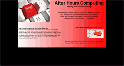 Desktop Screenshot of afterhourscomputing.biz